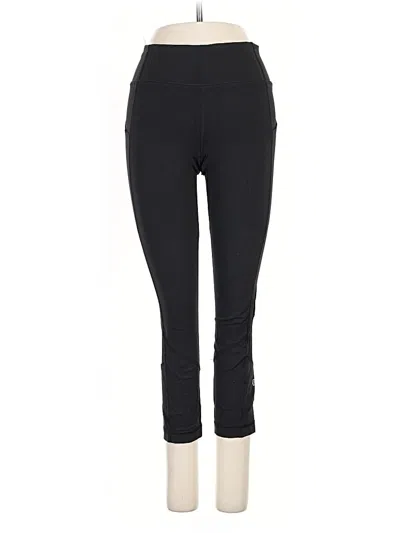 Pre-owned Lululemon Athletica Active Pants In Black