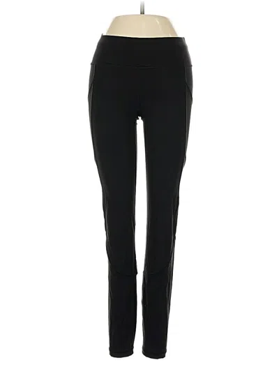 Pre-owned Lululemon Athletica Active Pants In Black
