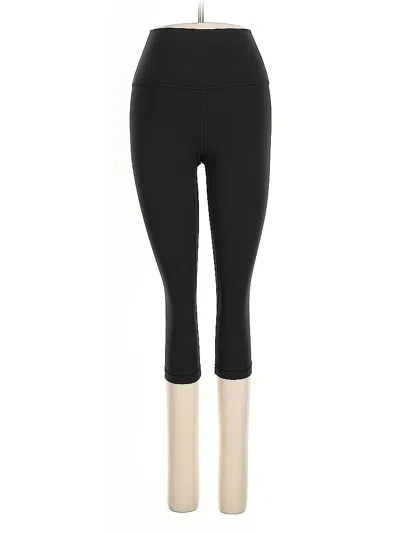 Pre-owned Lululemon Athletica Active Pants In Black