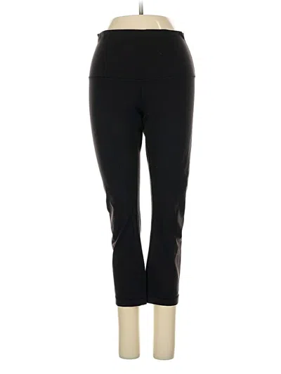 Pre-owned Lululemon Athletica Active Pants In Black