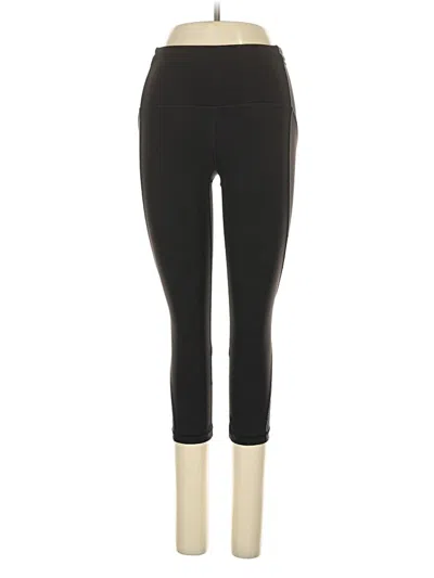 Pre-owned Lululemon Athletica Active Pants In Black