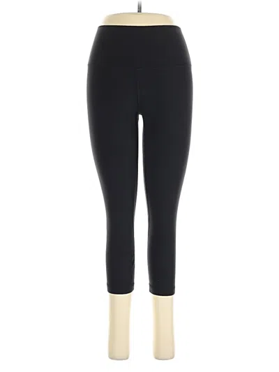 Pre-owned Lululemon Athletica Active Pants In Black