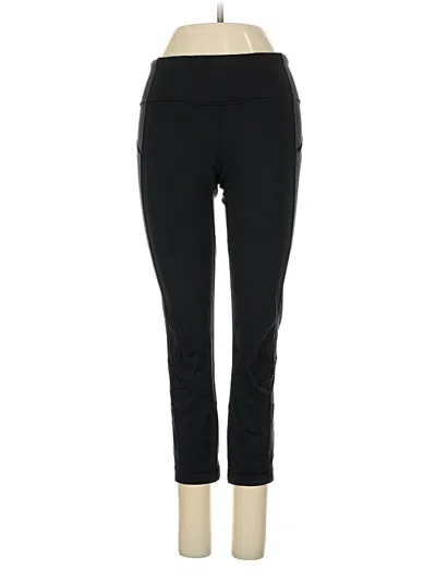 Pre-owned Lululemon Athletica Active Pants In Black