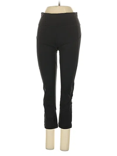 Pre-owned Lululemon Athletica Active Pants In Black