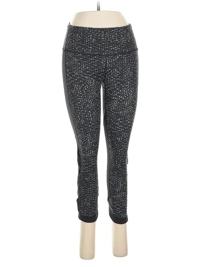 Pre-owned Lululemon Athletica Active Pants In Black