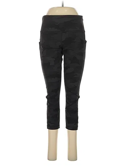 Pre-owned Lululemon Athletica Active Pants In Black