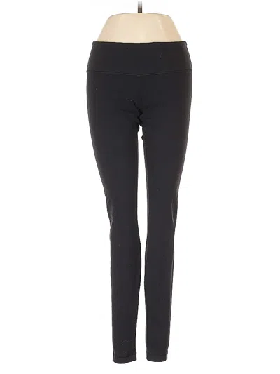 Pre-owned Lululemon Athletica Active Pants In Black