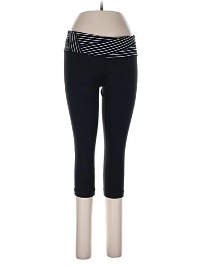 Pre-owned Lululemon Athletica Active Pants In Black