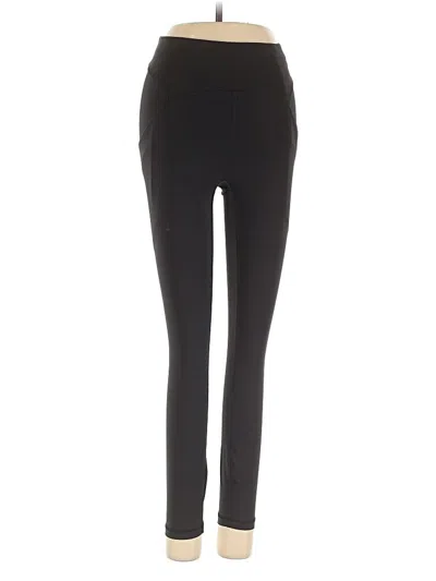 Pre-owned Lululemon Athletica Active Pants In Black