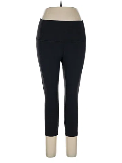 Pre-owned Lululemon Athletica Active Pants In Black