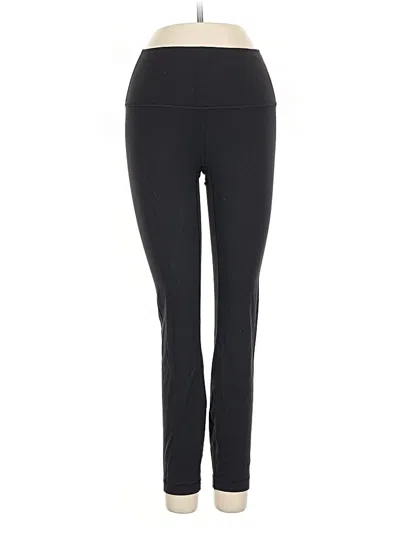 Pre-owned Lululemon Athletica Active Pants In Black