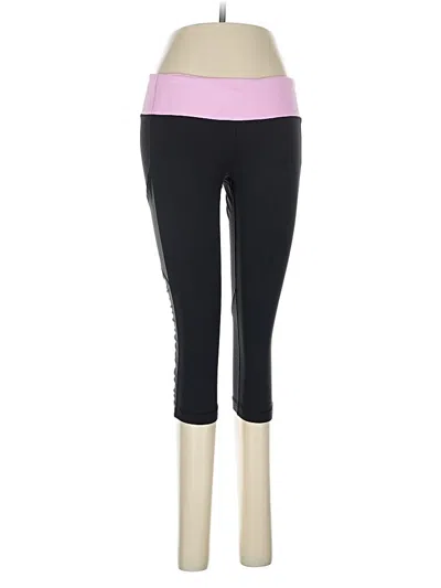 Pre-owned Lululemon Athletica Active Pants In Black