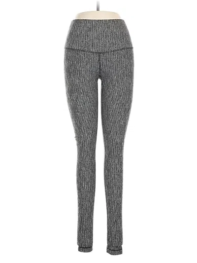 Pre-owned Lululemon Athletica Active Pants In Black