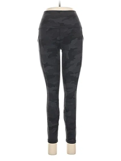 Pre-owned Lululemon Athletica Active Pants In Black