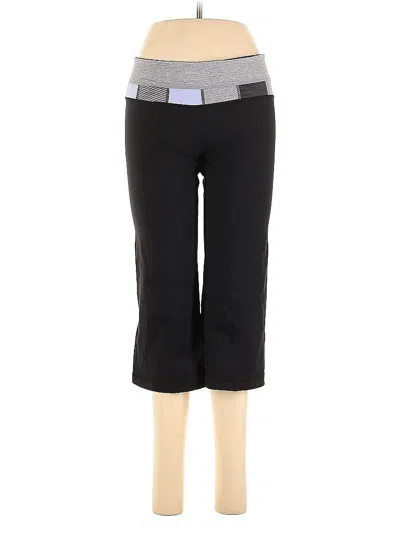 Pre-owned Lululemon Athletica Active Pants In Black