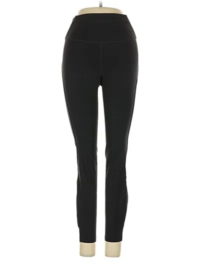 Pre-owned Lululemon Athletica Active Pants In Black