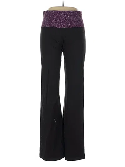 Pre-owned Lululemon Athletica Active Pants In Black