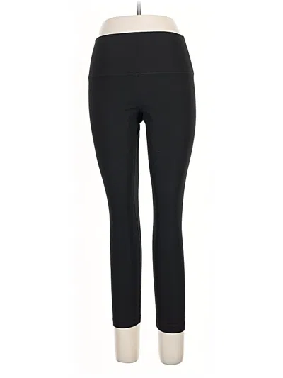 Pre-owned Lululemon Athletica Active Pants In Black