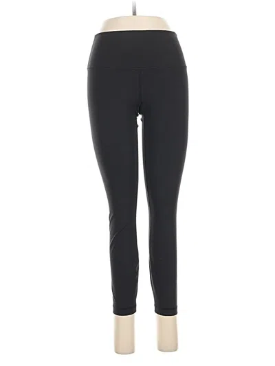 Pre-owned Lululemon Athletica Active Pants In Black