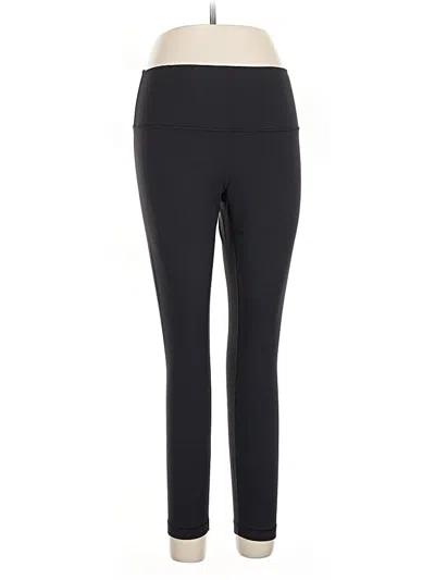 Pre-owned Lululemon Athletica Active Pants In Black