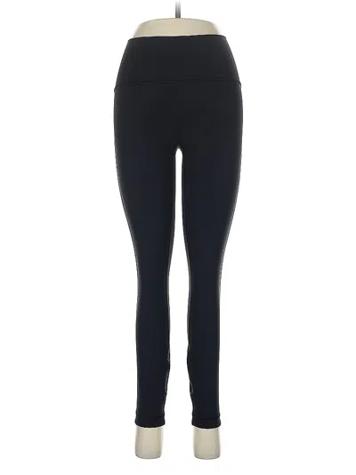 Pre-owned Lululemon Athletica Active Pants In Black