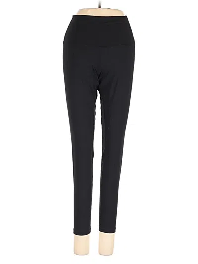 Pre-owned Lululemon Athletica Active Pants In Black