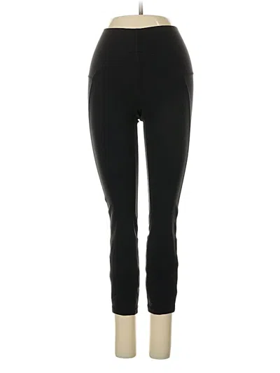 Pre-owned Lululemon Athletica Active Pants In Black