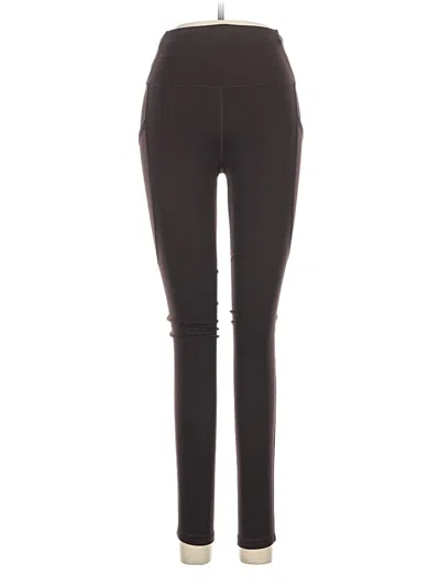 Pre-owned Lululemon Athletica Active Pants In Black