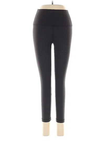 Pre-owned Lululemon Athletica Active Pants In Black