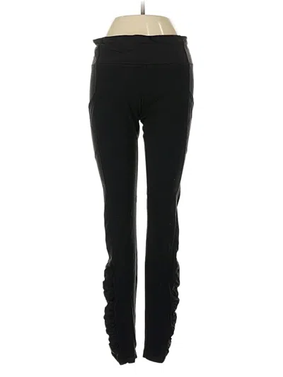 Pre-owned Lululemon Athletica Active Pants In Black