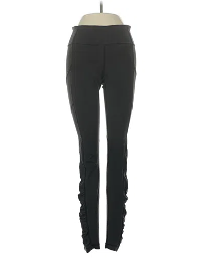 Pre-owned Lululemon Athletica Active Pants In Black