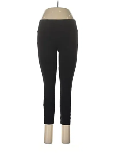 Pre-owned Lululemon Athletica Active Pants In Black