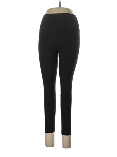 Pre-owned Lululemon Athletica Active Pants In Black