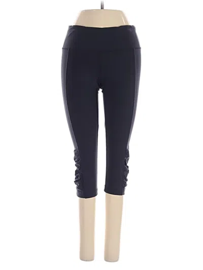 Pre-owned Lululemon Athletica Active Pants In Black