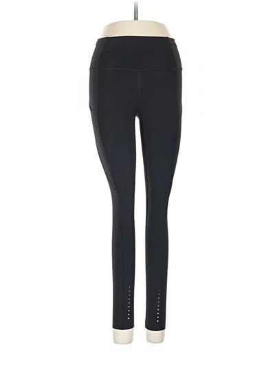 Pre-owned Lululemon Athletica Active Pants In Black