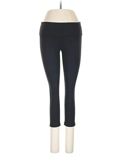 Pre-owned Lululemon Athletica Active Pants In Black