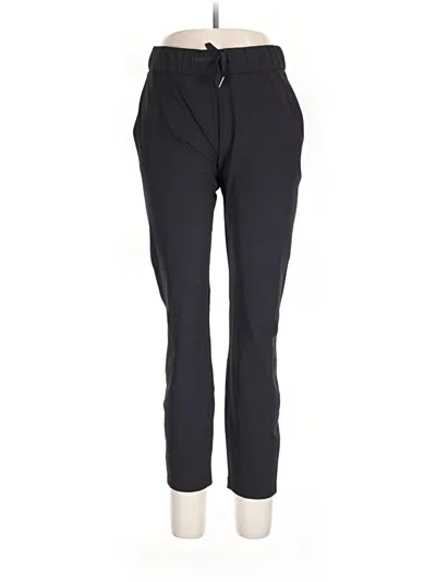 Pre-owned Lululemon Athletica Active Pants In Black