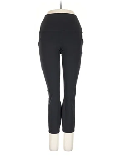 Pre-owned Lululemon Athletica Active Pants In Black