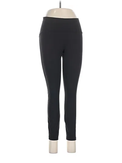 Pre-owned Lululemon Athletica Active Pants In Black