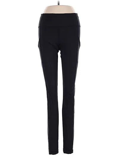 Pre-owned Lululemon Athletica Active Pants In Black