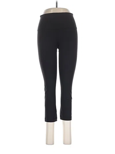 Pre-owned Lululemon Athletica Active Pants In Black