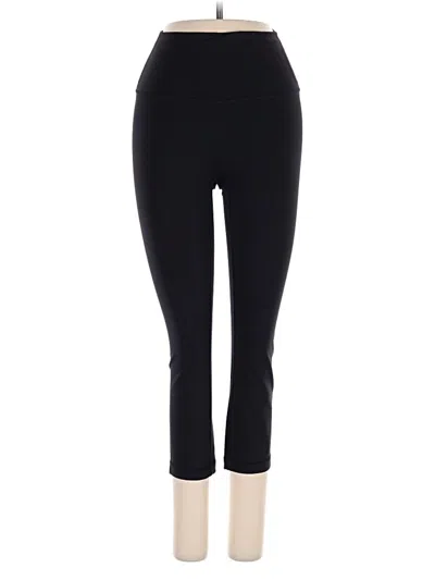Pre-owned Lululemon Athletica Active Pants In Black