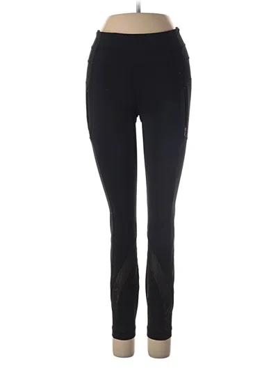 Pre-owned Lululemon Athletica Active Pants In Black