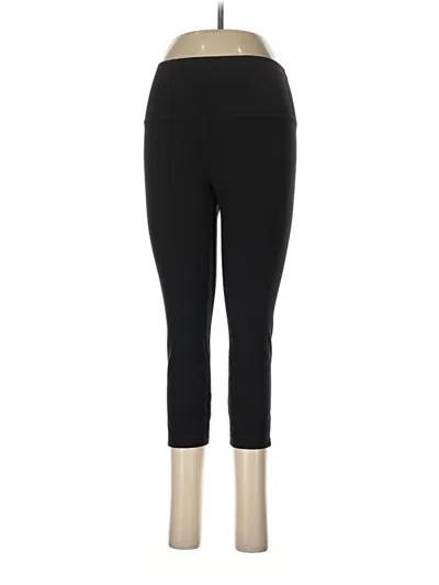 Pre-owned Lululemon Athletica Active Pants In Black