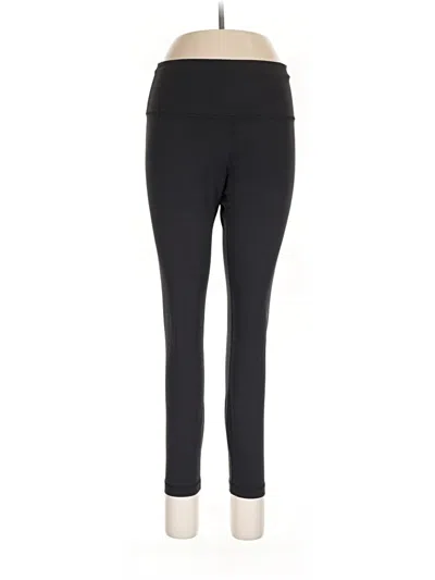 Pre-owned Lululemon Athletica Active Pants In Black