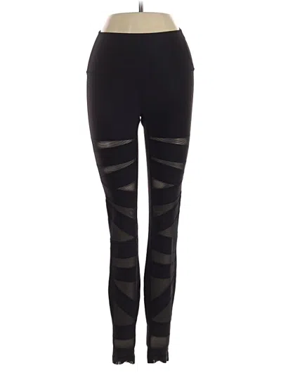 Pre-owned Lululemon Athletica Active Pants In Black