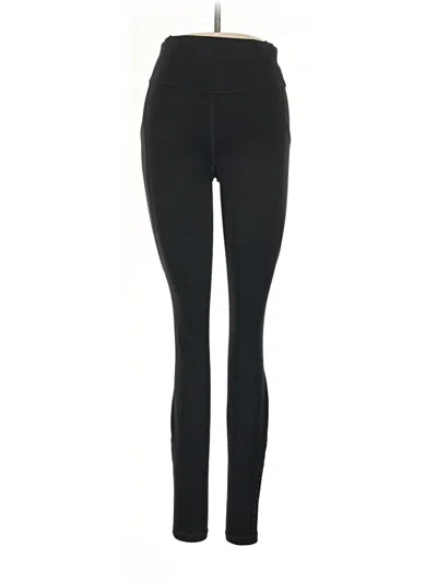 Pre-owned Lululemon Athletica Active Pants In Black