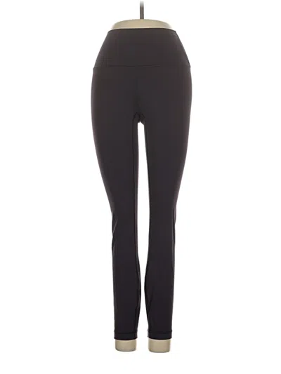 Pre-owned Lululemon Athletica Active Pants In Black