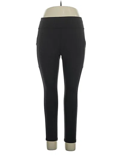 Pre-owned Lululemon Athletica Active Pants In Black