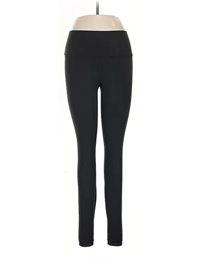 Pre-owned Lululemon Athletica Active Pants In Black
